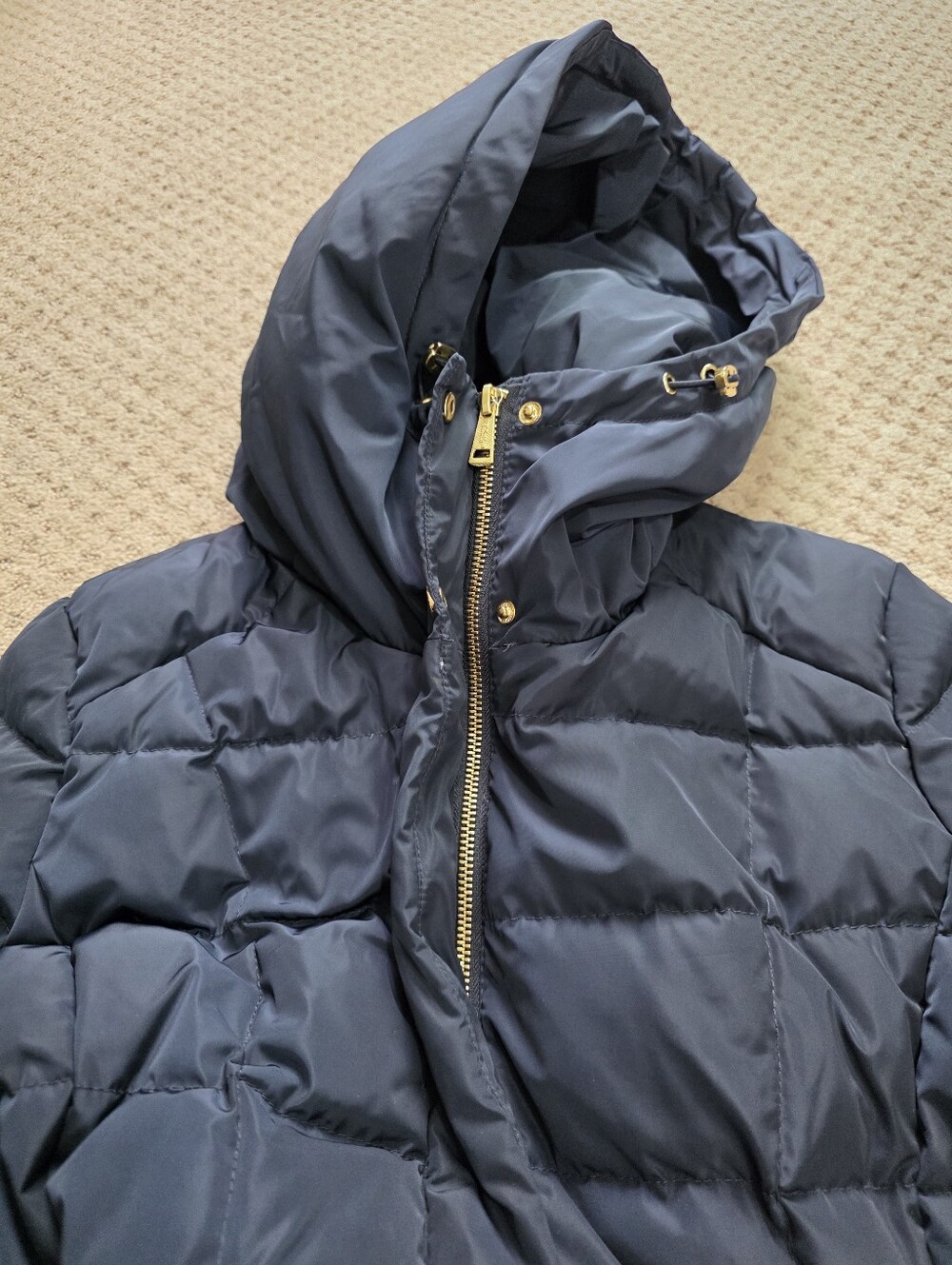Cole Haan Box-quilt Down Puffer Coat - Picture 7 of 12